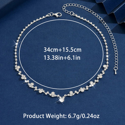 Elegant Diamond Bridal Necklace